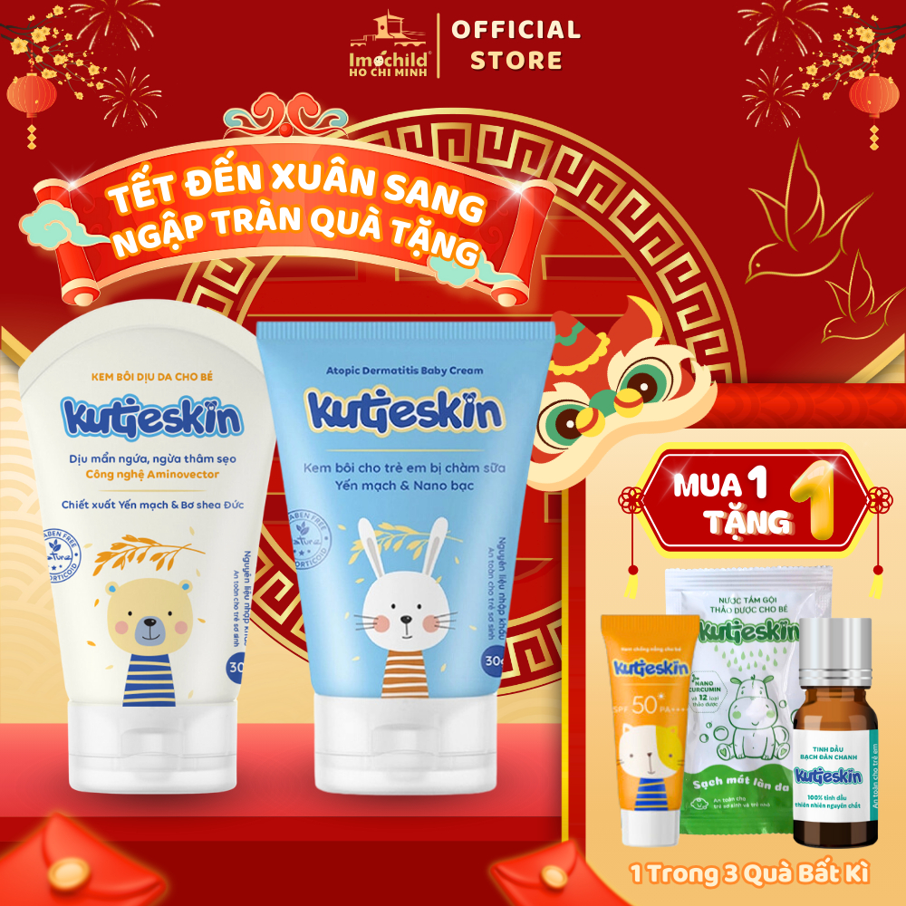 [BUY 1 GET 1 GIFT] Kutieskin Baby Itching, Diarrhea and Eczema Cream ...
