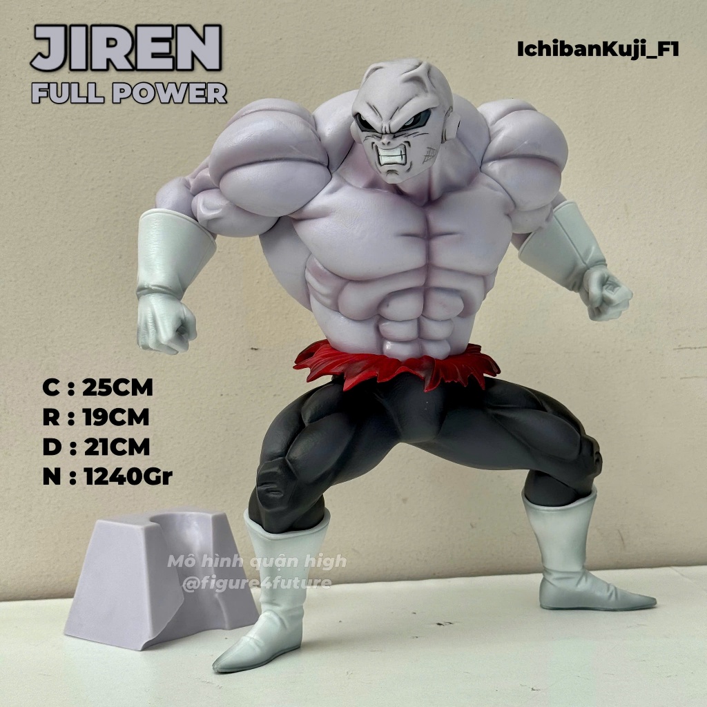 Jiren 25cm - Jiren model 25cm tall and weighing 1kg2 - Jiren model full ...