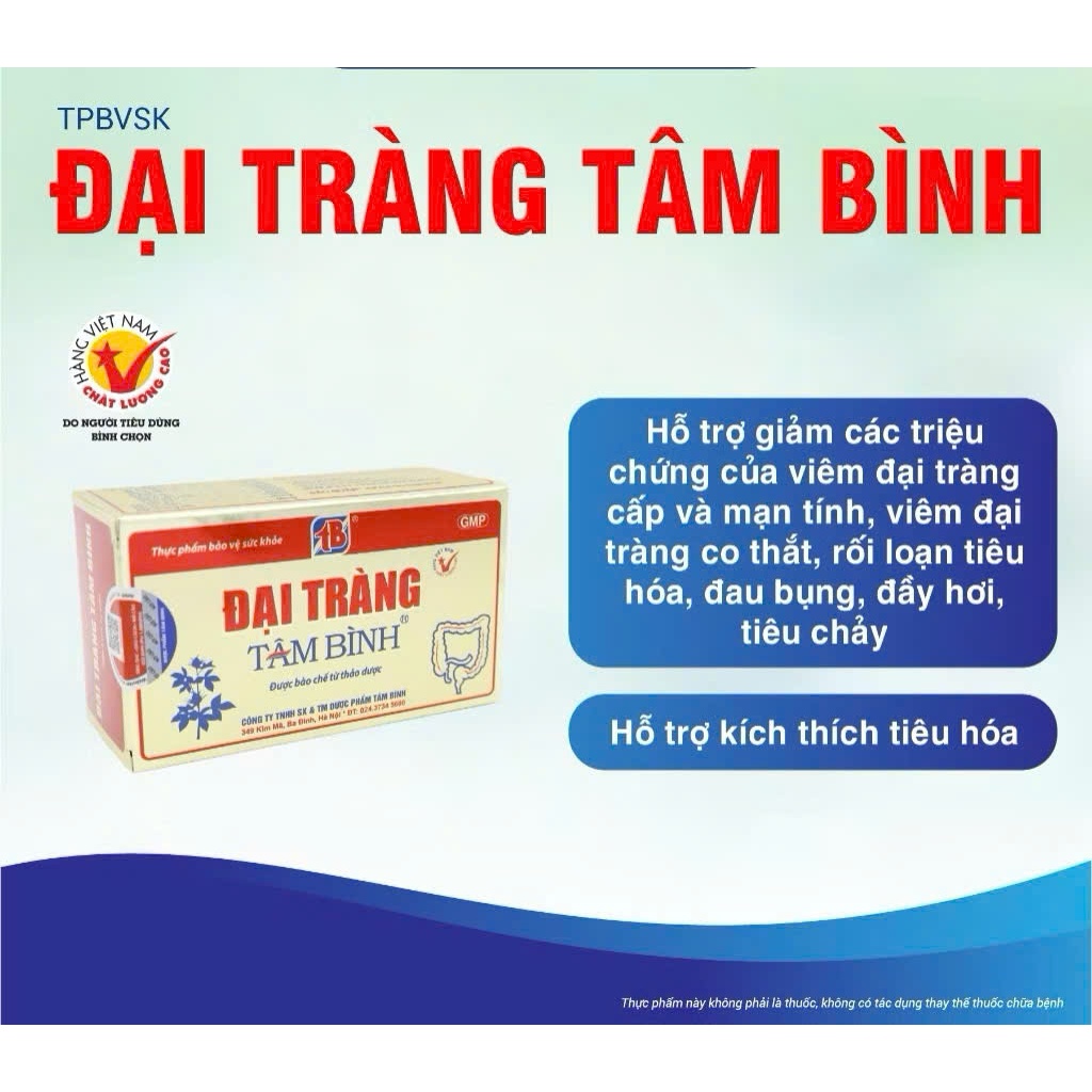 Tam Binh Colon - Supports reducing symptoms of acute and chronic ...