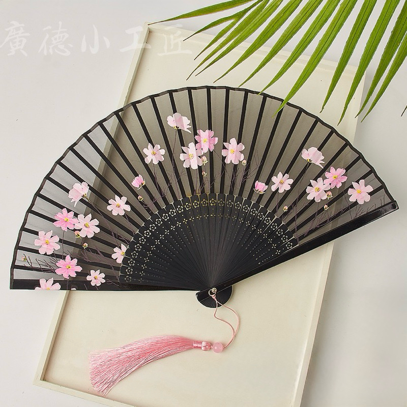 READY Antique fan with floral motifs, super pretty muse photography ...