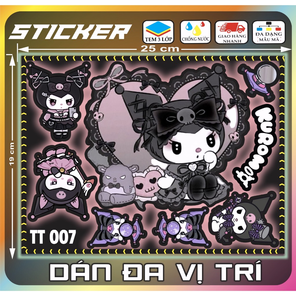 Hot Trend Sticker Combo, Decal Sticker Includes Many Different Sets of ...