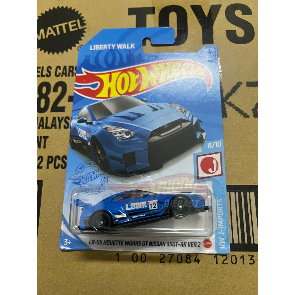 Hot Wheels LB-SILHOUETTE WORKS GT NISSAN 35GT-RR VER.2 (R35 Hot Wheels ...