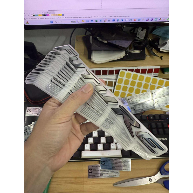 bag future Chrome stickers for future led (stickers for all car colors ...