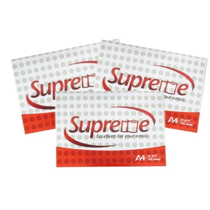 Genuine A4 Supreme 70 gsm paper (1 ream = 500 sheets) | Shopee Malaysia