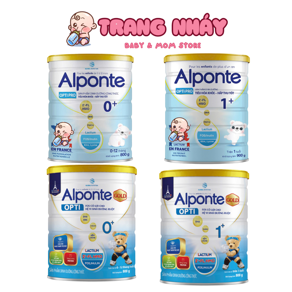 Alponte Optipro/Opti Gold Powdered Milk 0 +, 1+ can 800g - FASHION ...