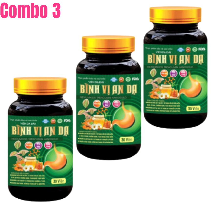 Combo of 3 Boxes of An Da Flavor to Improve Gastric Acid, Stomach ...