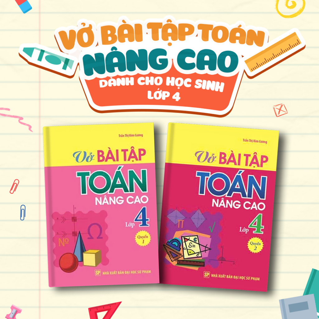Book: Advanced Math Workbook Grade 4 (2 Volumes) | Shopee Malaysia