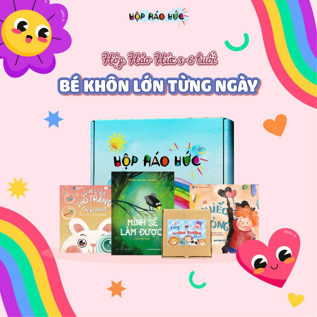 Eager to grow up every day box of books for children 36 years old
