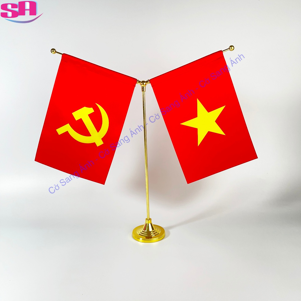 Desktop Flag Steel Base 2 optional flags | Shopee Malaysia