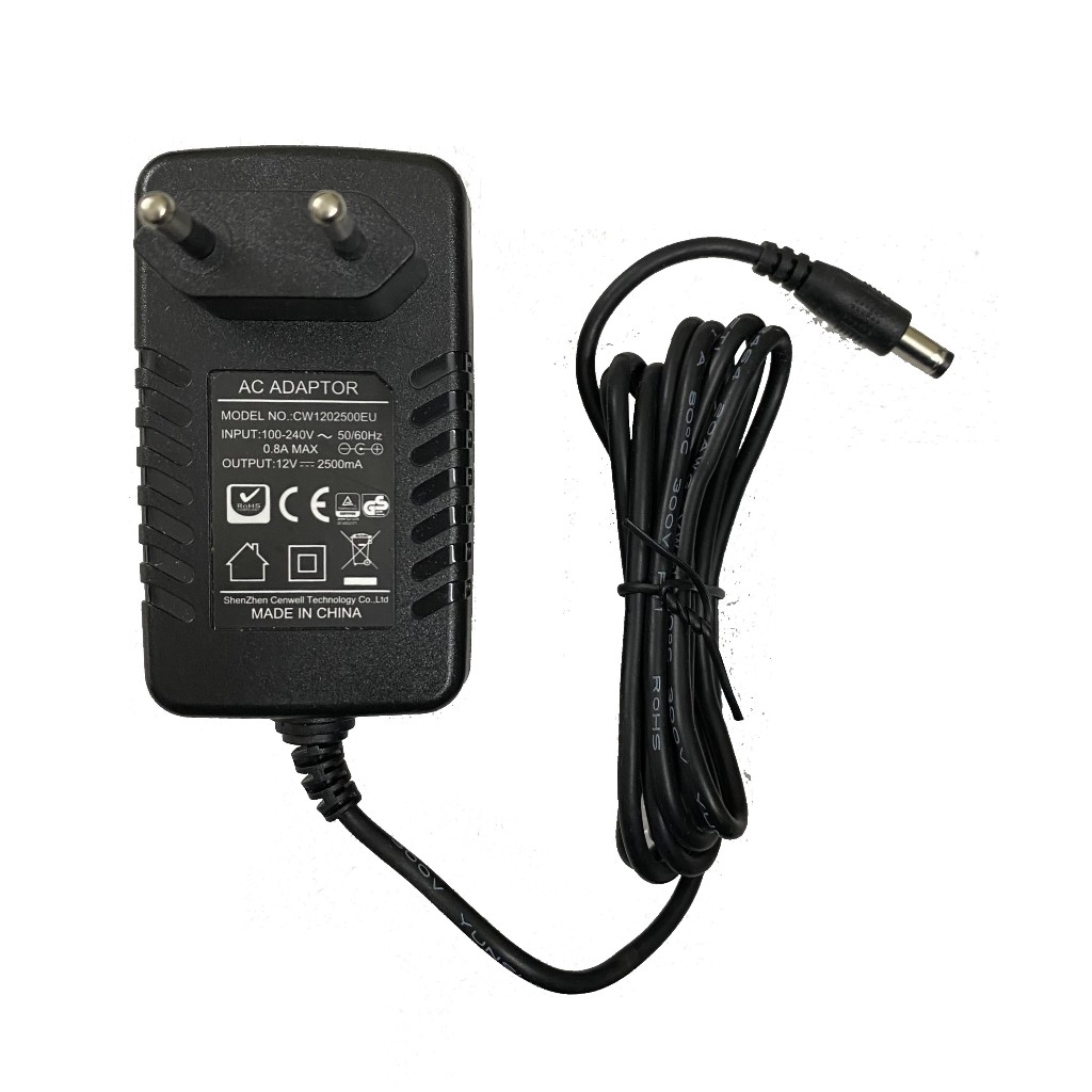 Dc power source 12V - 2.5A for modem, router, switch, wifi - Adapter ...
