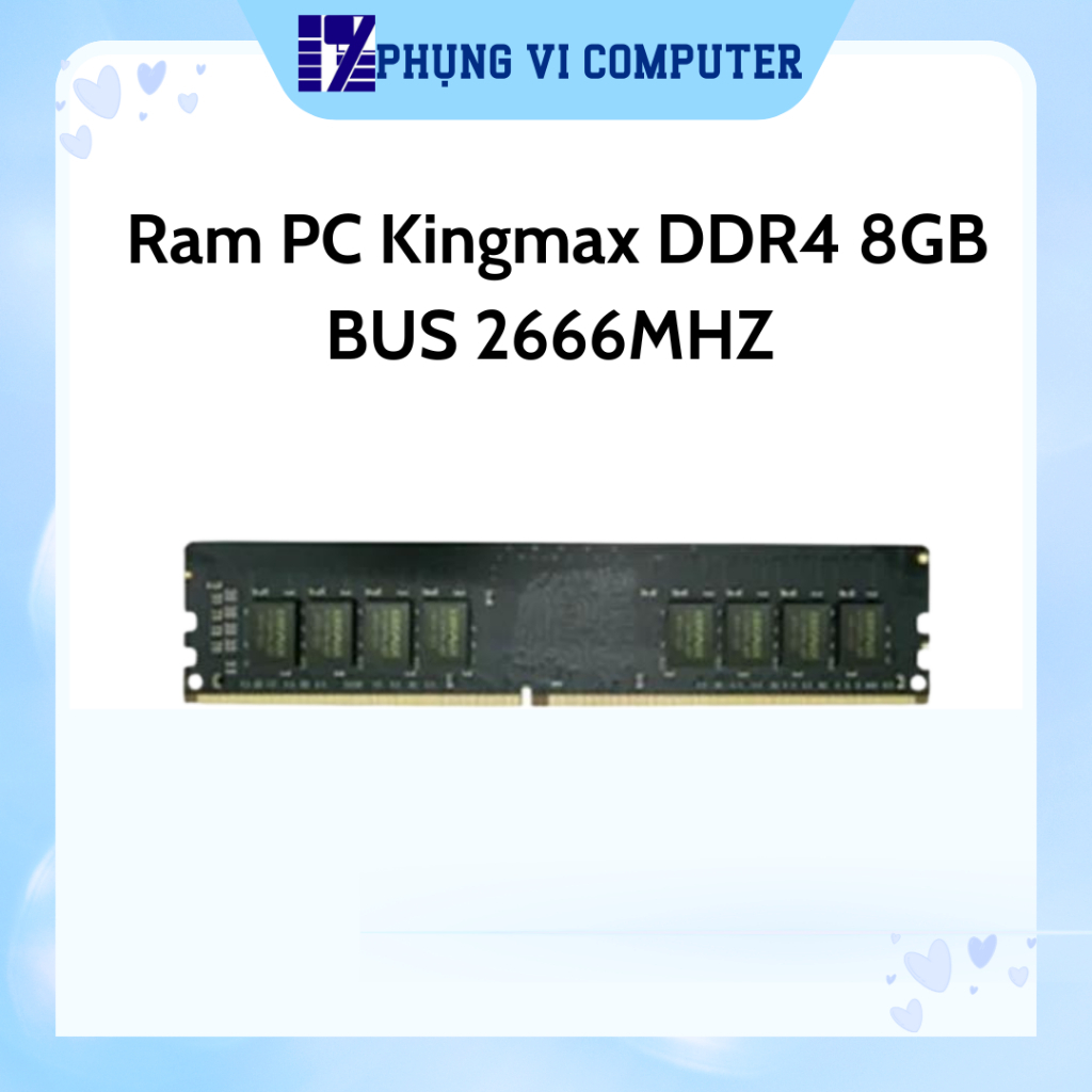Ram PC Kingmax DDR4 8GB BUS 2666MHZ - Genuine Product - | Shopee Malaysia