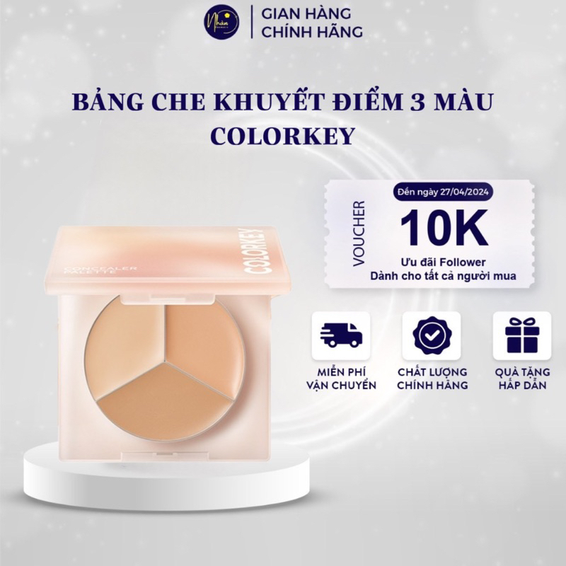 Colorkey 3-color concealer palette | Shopee Malaysia
