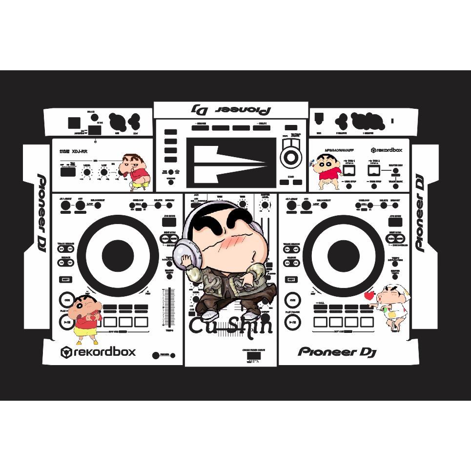 [ Express ] DJ Desk Sticker Skin (Cu Shin) (XDJ RR / RX / RX2 / RX3 ...