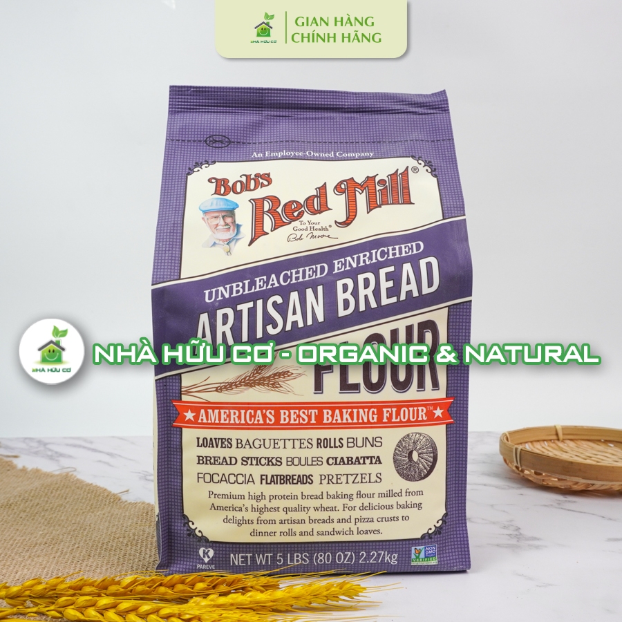 ARTISAN bread flour (flour No. 13) - BOB'S RED MILL 2.27kg/1kg/500g ...