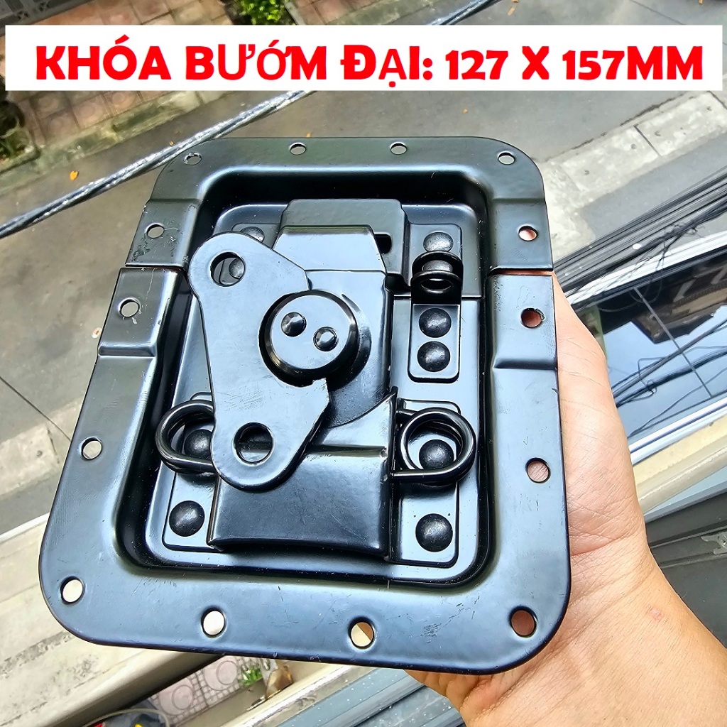 Largest butterfly lock: 127 X 157MM - Electrostatic BLACK paint: use ...