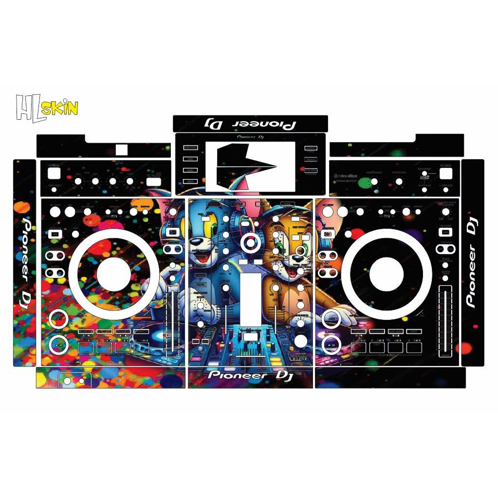 [ Express ] DJ Desk Sticker Skin (TOM VS JERRY) (XDJ RR / RX / RX2 ...