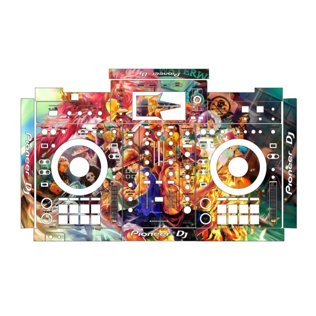 [ Express ] DJ Desk Sticker Skin (ONEPICE) (XDJ RR / RX / RX2 / RX3 ...