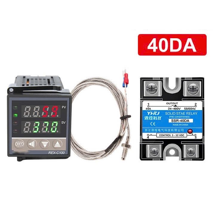 Rex C100 temperature controller SSR + SSR 40DA output | Shopee Malaysia