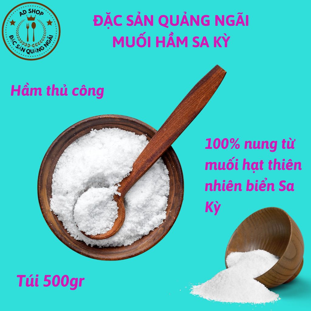 500gr bag of Sa Ky salt stewed with handmade methods of lots of ...
