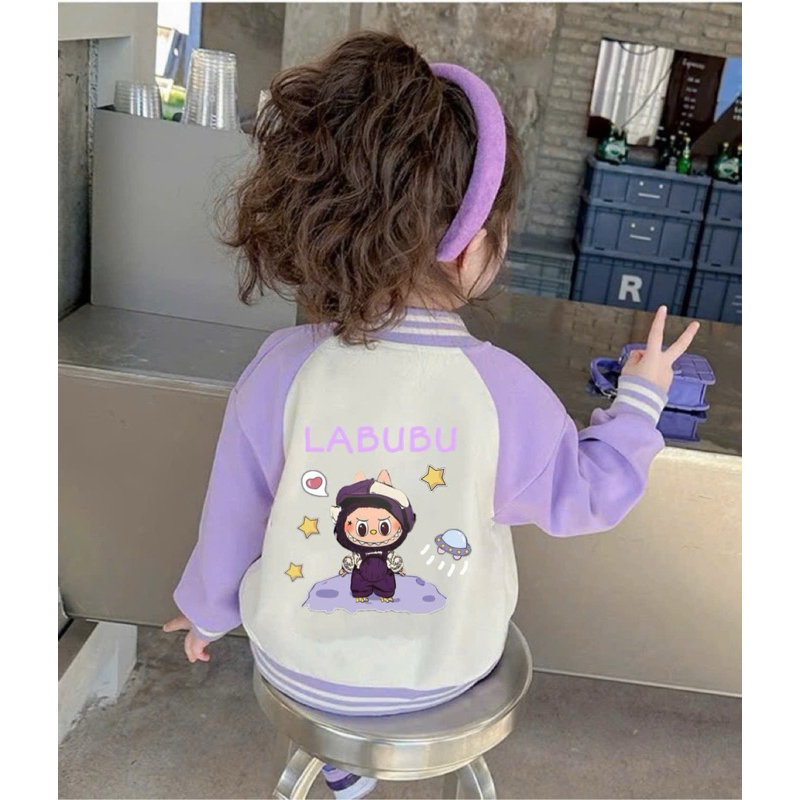 Very cute and unique kuromi+labubu printed felt set size - bomberJacket ...
