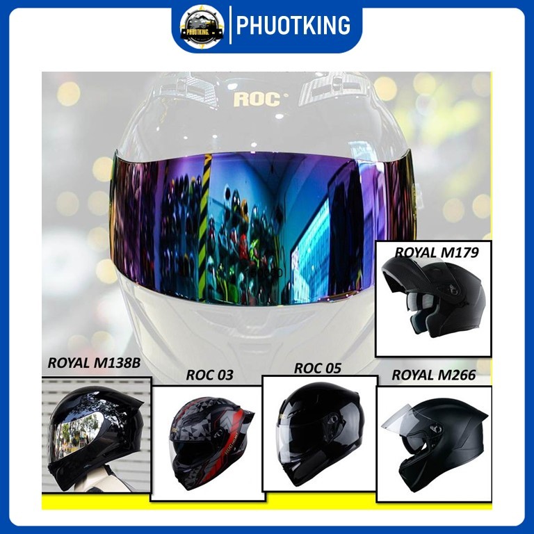 Helmet goggles ROC 03, ROC 05 (HAT NOT INCLUDED) | Shopee Malaysia