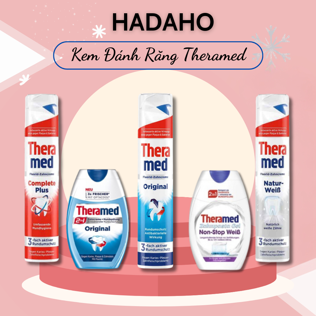 Theramed 2in1 German toothpaste Round tube | Shopee Malaysia