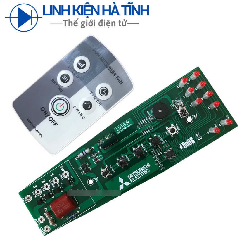MITSUBISHI LV16-R Tree Fan Circuit Mitsubishi fan board Mitsu fan ...