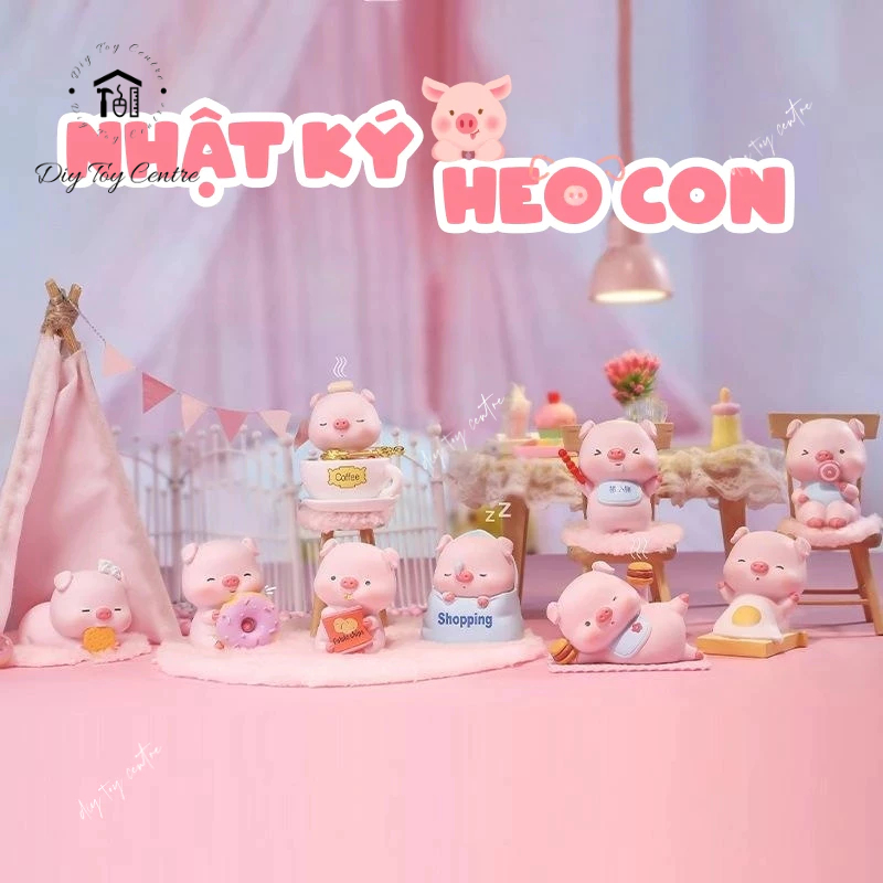 Blind Box Piggy Blind Box Cute Mini Pig Model Toys Lovely Decor Gifts ...