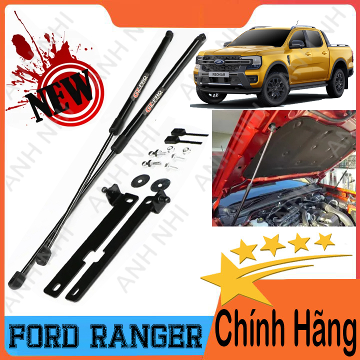 [Hydraulic Hood] [Ford Ranger 2022 New Fom - 2024] Ford Ranger hood ...