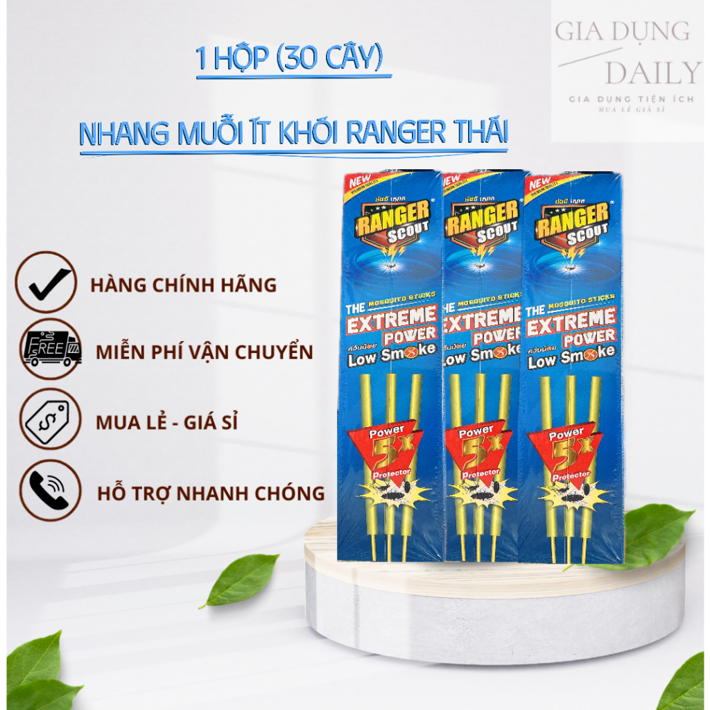 [LOT Of 5 BOXES] Ranger Thai mosquito incense, low smoke, X5 mosquito ...