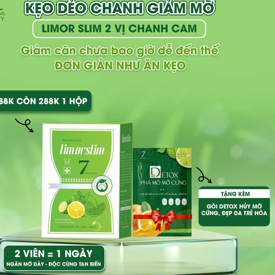 (Box of 7 tablets) WEIGHT LOSS LEMON CANDY, LIMOR SLIM ORANGE LEMON ...