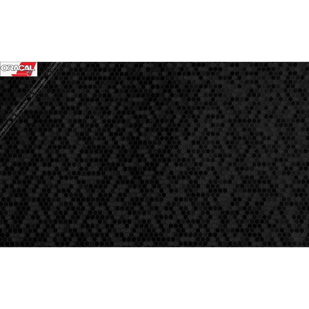 Oracal Honeycomb Black Skin Sticker Size A3, A4, A5 | Genuine German ...