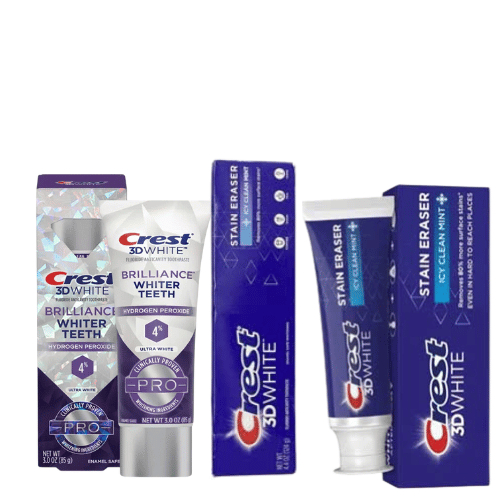 [BILL American AIR] Collection of CREST Toothpaste - 3D White ...
