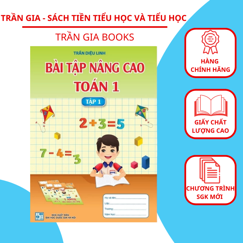 Advanced Math Workbook 1 - Volume 1 (Tran Dieu Linh) | Shopee Malaysia