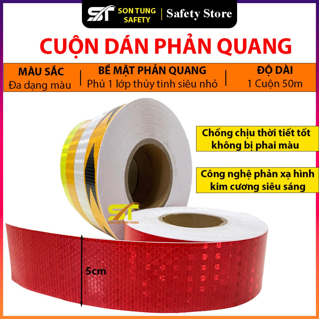 (50 Meters) Roll of Reflective Stickers, Reflective Decals, stickers ...
