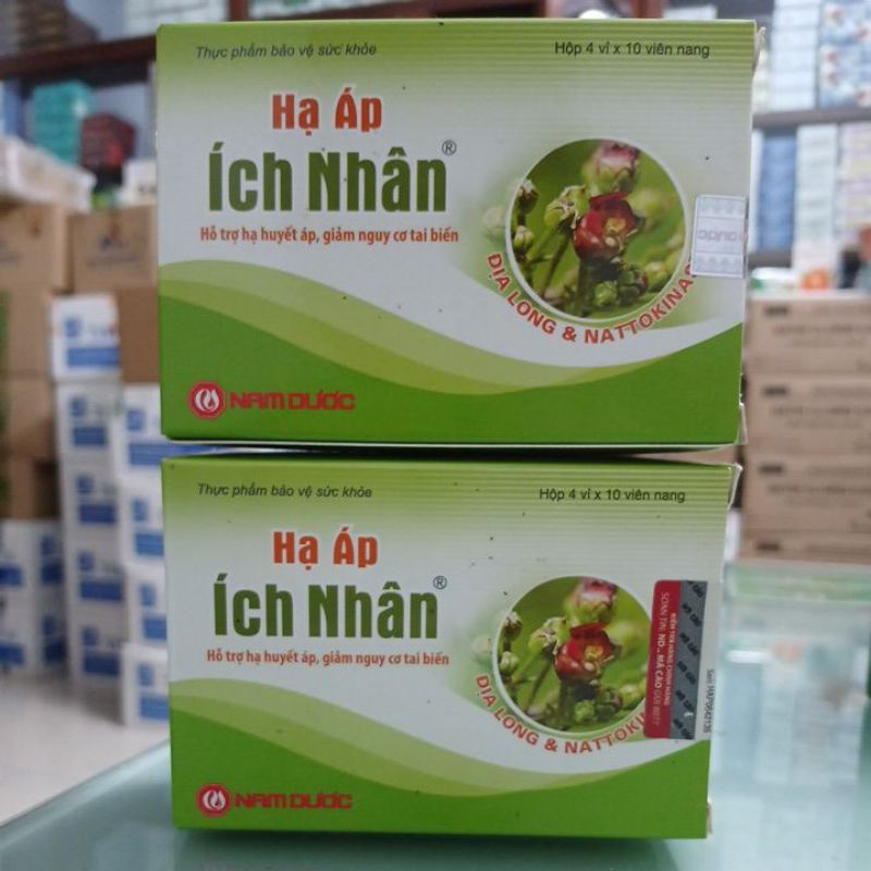 Hap BINH NHAN box of 40 tablets supports blood pressure regulation ...