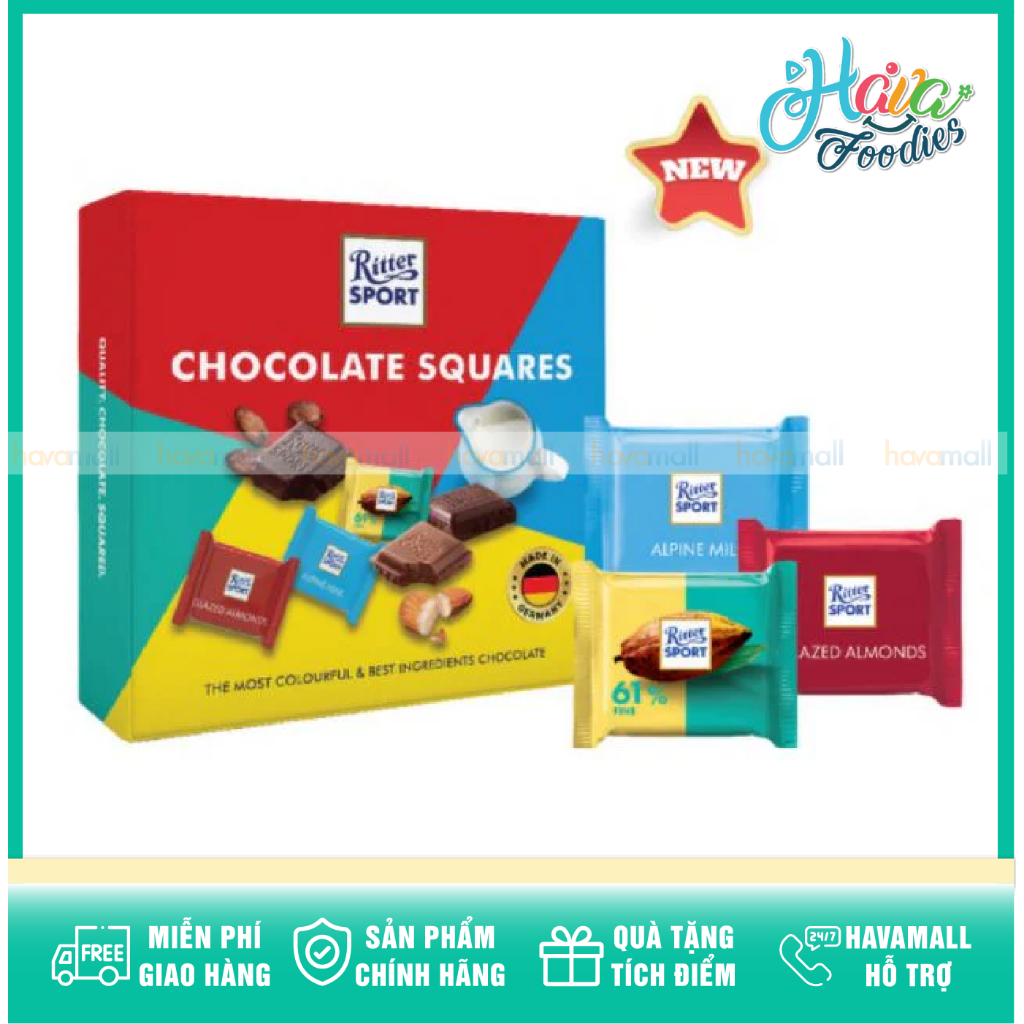 Ritter Sport Chocolate Squares 90g | Shopee Malaysia