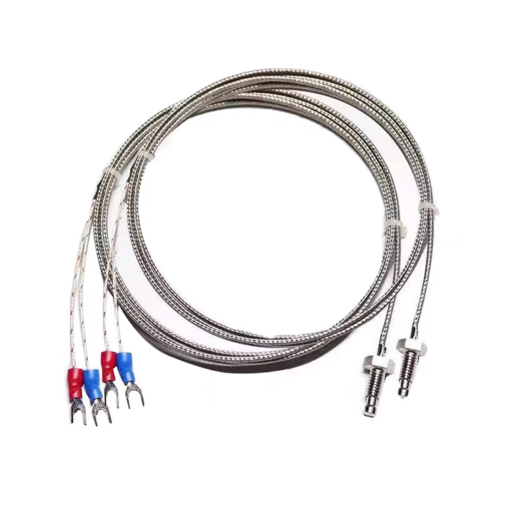 Type K 500 C Temperature Sensor Wire 1 meter - 2 meters - 3 meters long ...