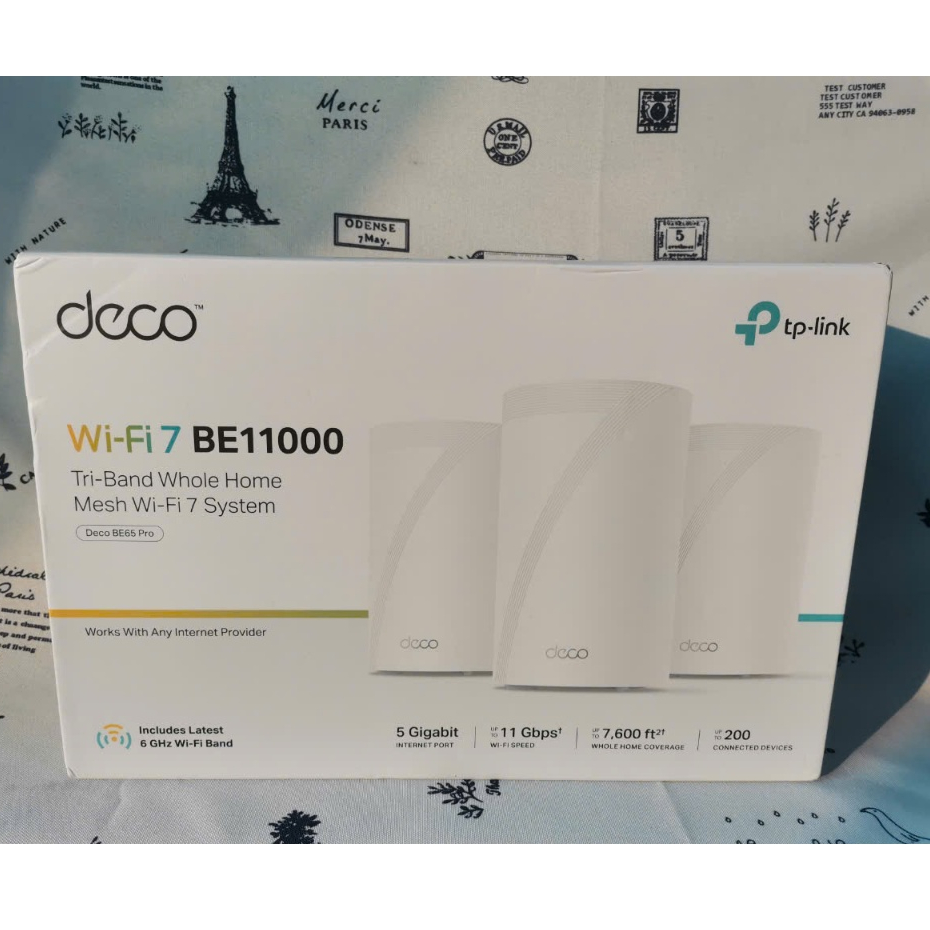 99.99% new product - TP-Link Deco BE11000 Pro Mesh Wifi Router, Wiffi 7 ...