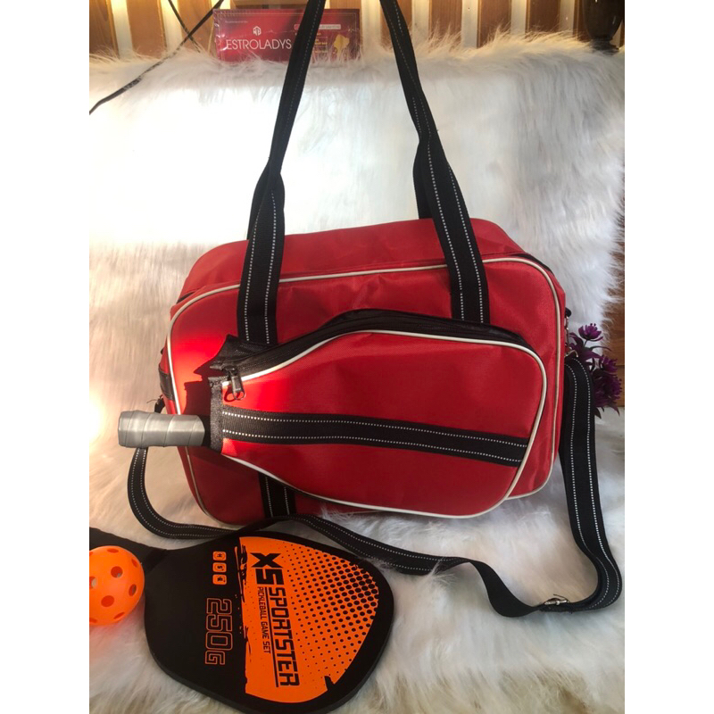 Pickleball racket bag. with shoe compartment | Shopee Malaysia