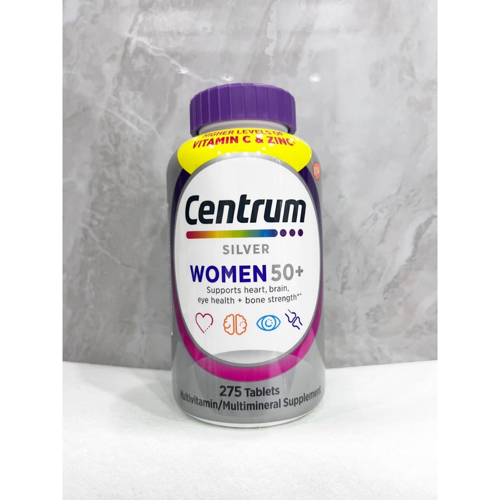 Date March 2026_ Vitamins for Women over 50 years old Centrum Silver