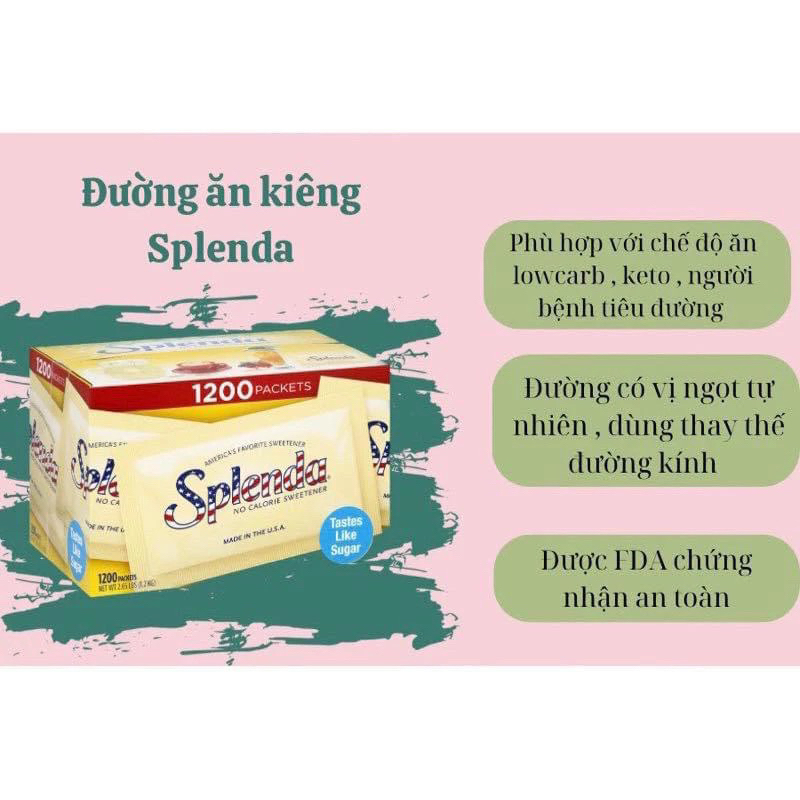 Splenda EATCLEAN DIET SUGAR 50g/100g/200g DATE 2027 | Shopee Malaysia
