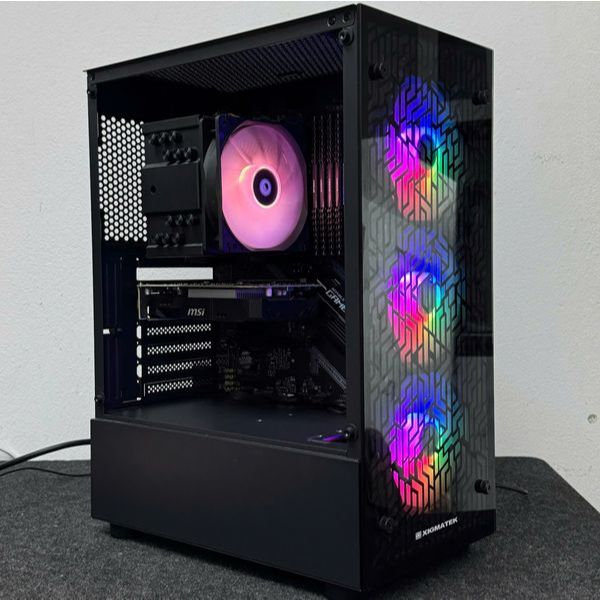 Computer case/case XIGMATEK NYX Led RGB case supports M-ATX main ...