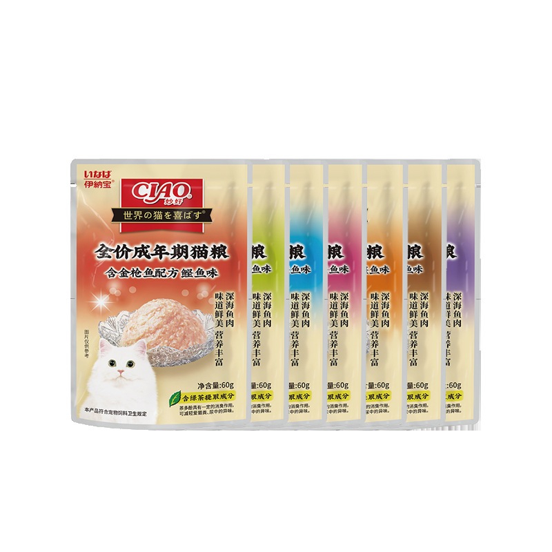 Ciao Pate 60g for Cats of All Ages Nutritional wet food for cats