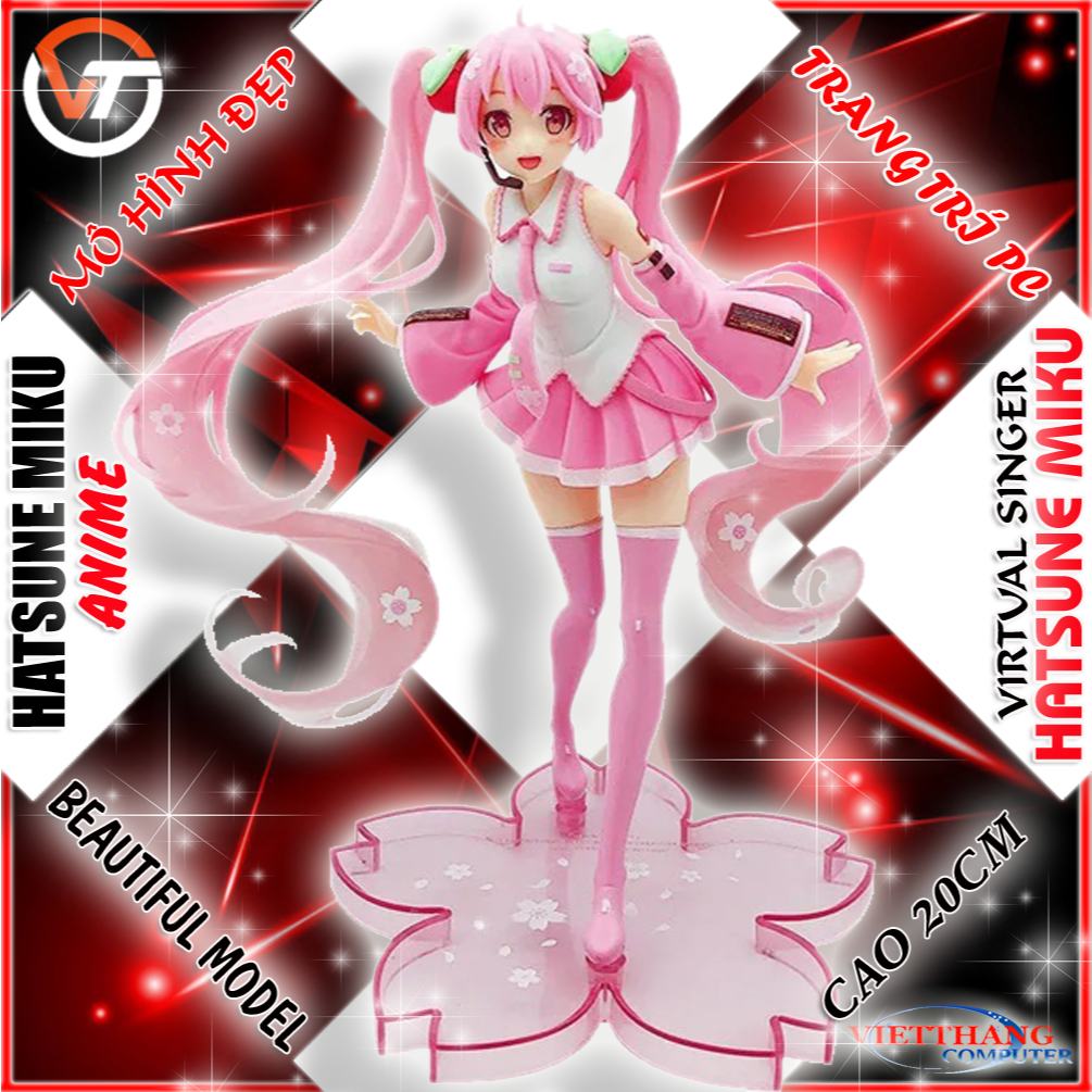 Anime Virtual Singer Miku Model - Hatsune Miku Character Model VI 20cm ...
