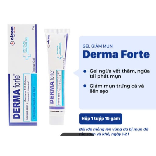 Derma Forte Advanced Gamma Gel – Traitement Acné & Cicatrices – 2x15g