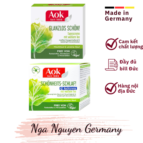 (Domestic Germany) Combo of AoK skin cream with ginseng extract and ...