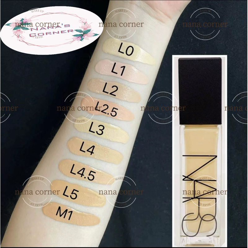 Nars Natural Radiant Longwear Foundation | Shopee Malaysia