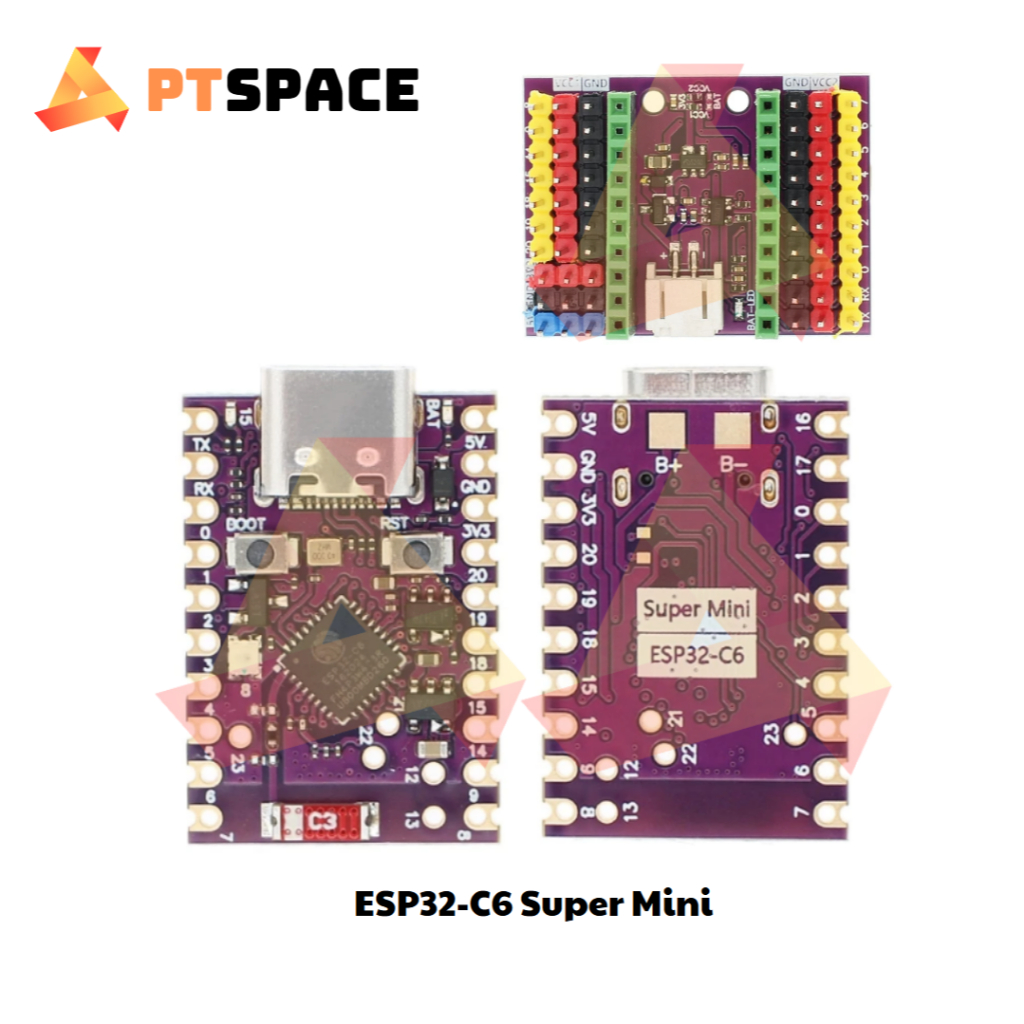 Esp32-c6 Super Mini Esp32 C6 Development Circuit Wifi Bluetooth ...