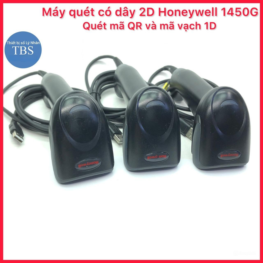 Honeywell HH660 2D wired scanner scans QR codes and barcodes, connects ...